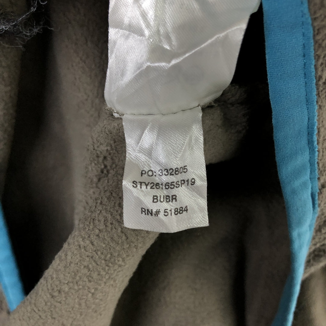 Patagonia Micro D Snap-T 26165SP19 Half-Snap Fleece Pullover, Men's Medium polyester Khaki type Vintage Second Hand