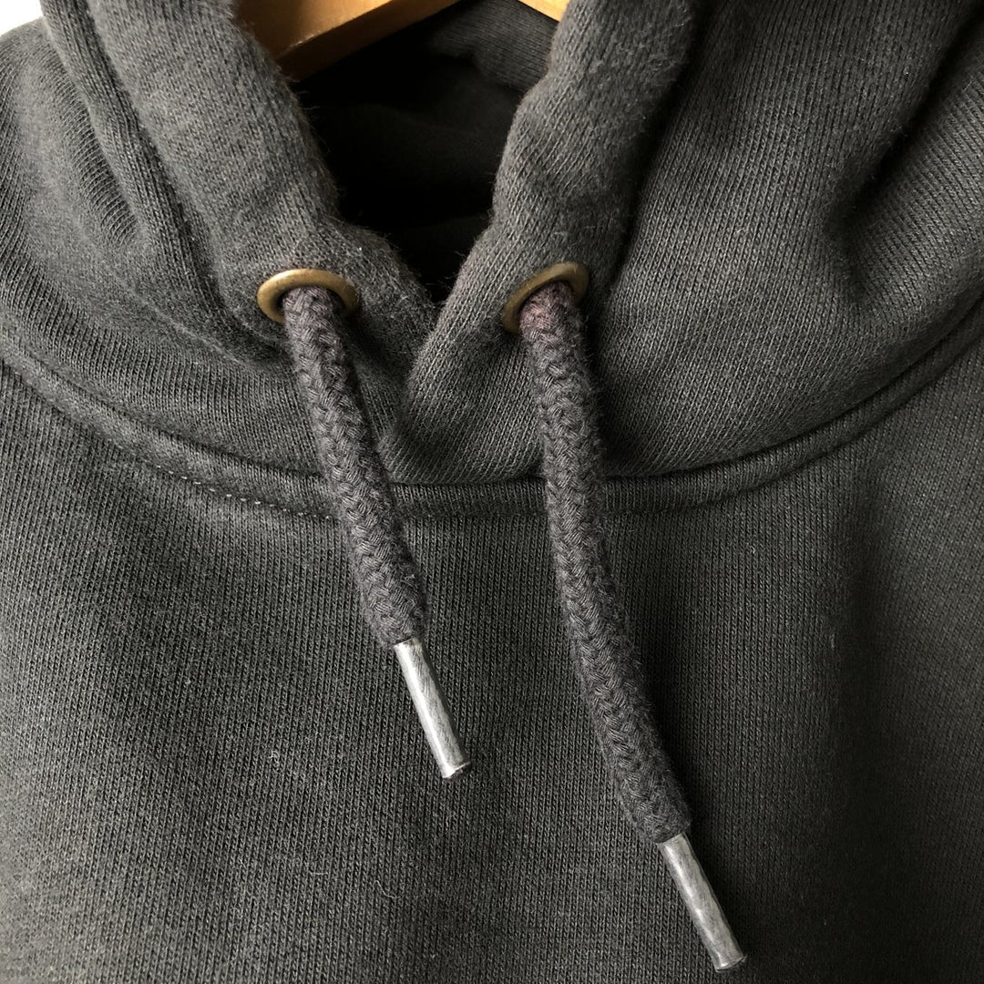Carhartt ORIGINAL FIT sweatshirt pullover hoodie, men's size M cotton black type Vintage Second Hand