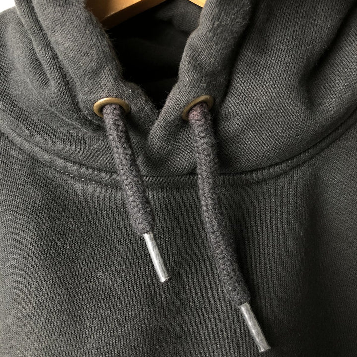 Carhartt ORIGINAL FIT sweatshirt pullover hoodie, men's size M cotton black type Vintage Second Hand