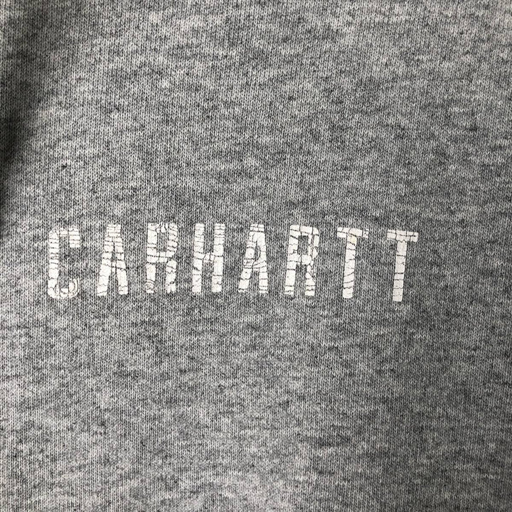 Carhartt ORIGINAL FIT sweatshirt pullover hoodie, men's size M unclear gray type Vintage Second Hand