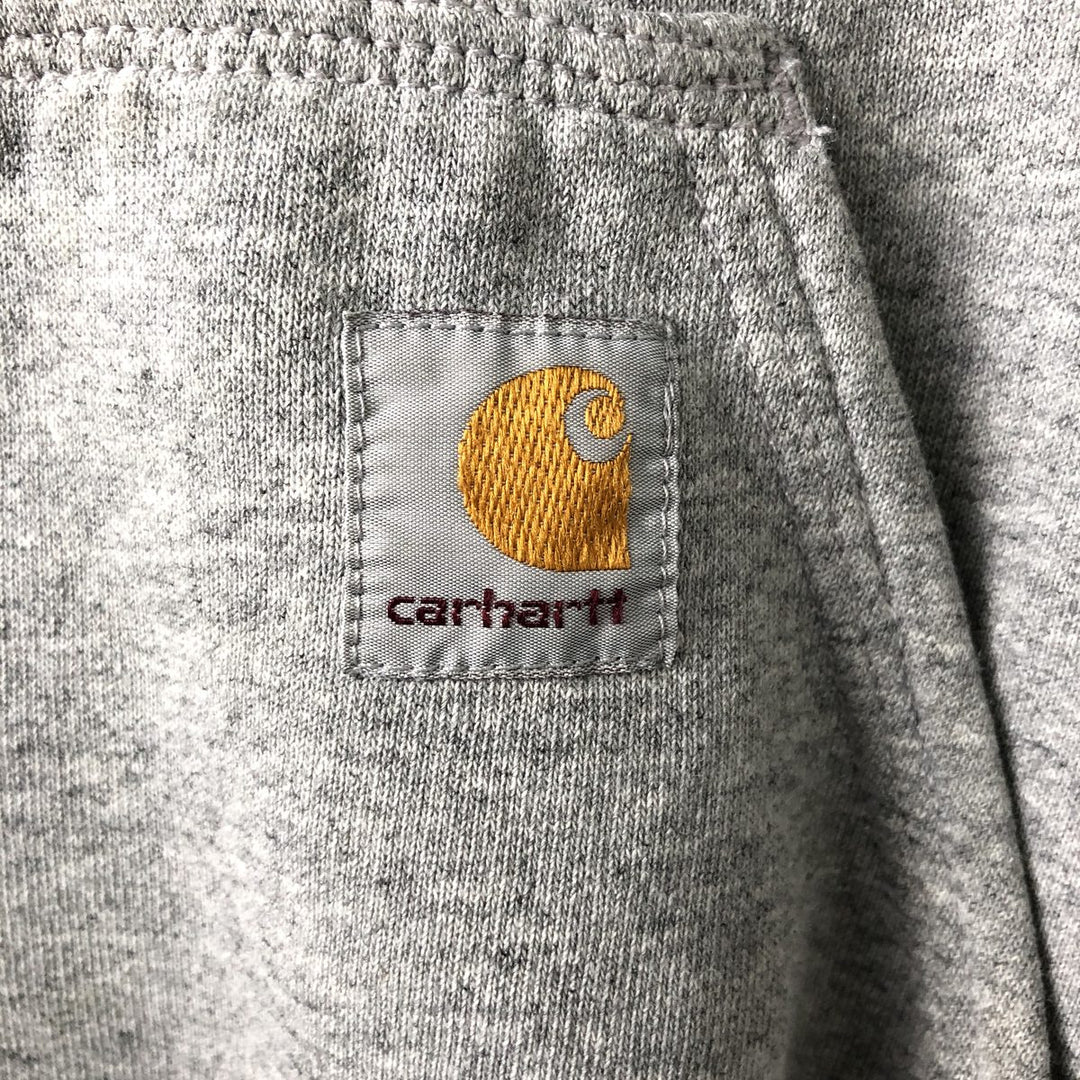 Carhartt ORIGINAL FIT sweatshirt pullover hoodie, men's size M unclear gray type Vintage Second Hand