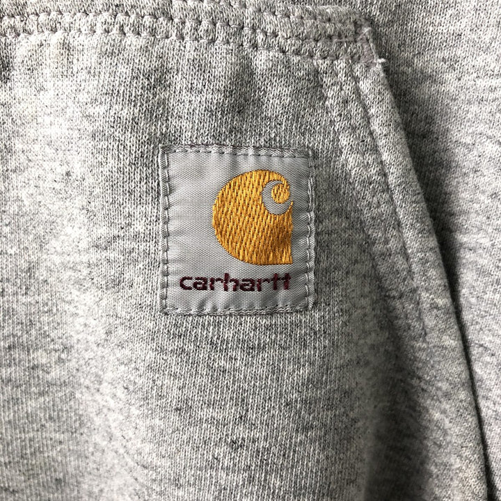 Carhartt ORIGINAL FIT sweatshirt pullover hoodie, men's size M unclear gray type Vintage Second Hand