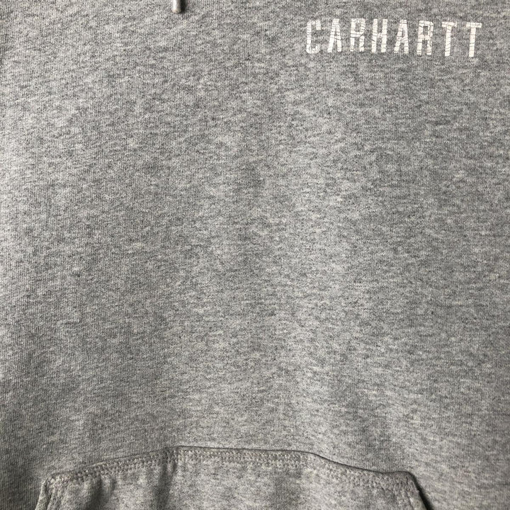 Carhartt ORIGINAL FIT sweatshirt pullover hoodie, men's size M unclear gray type Vintage Second Hand