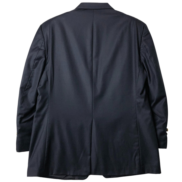 Ralph Lauren LAUREN Navy blazer, tailored jacket, men's size M wool navy blue type Vintage Second Hand