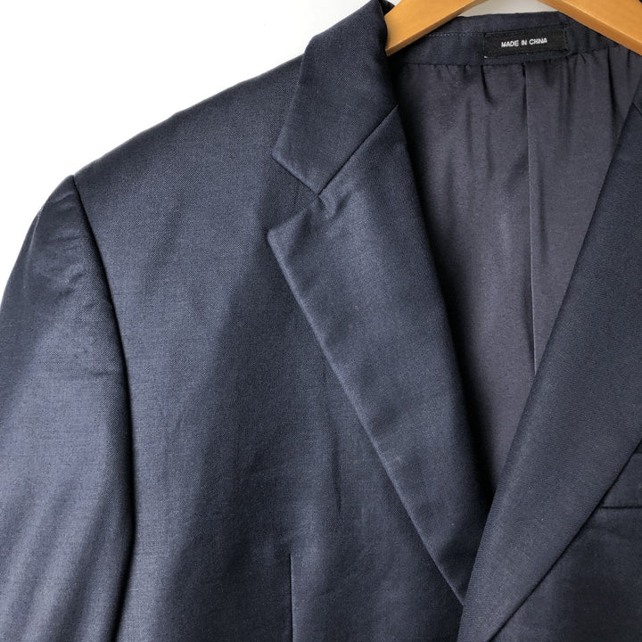 Ralph Lauren LAUREN Navy blazer, tailored jacket, men's size M wool navy blue type Vintage Second Hand