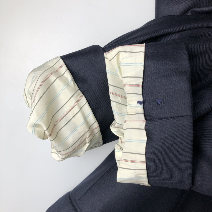 Ralph Lauren LAUREN Navy blazer, tailored jacket, men's size M wool navy blue type Vintage Second Hand