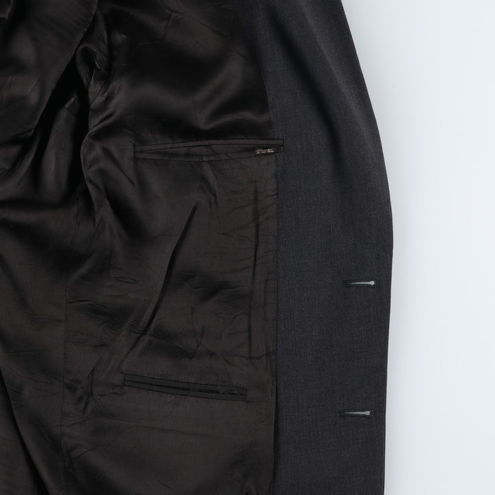 The Clothes Post Tailored Jacket, Made in USA, Men's Size L unclear black type Vintage Second Hand