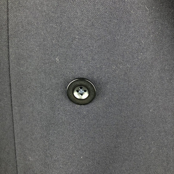 NINO CERRUTI double-breasted peak lapel wool tailored jacket, made in Italy, men's size M wool black type Vintage Second Hand