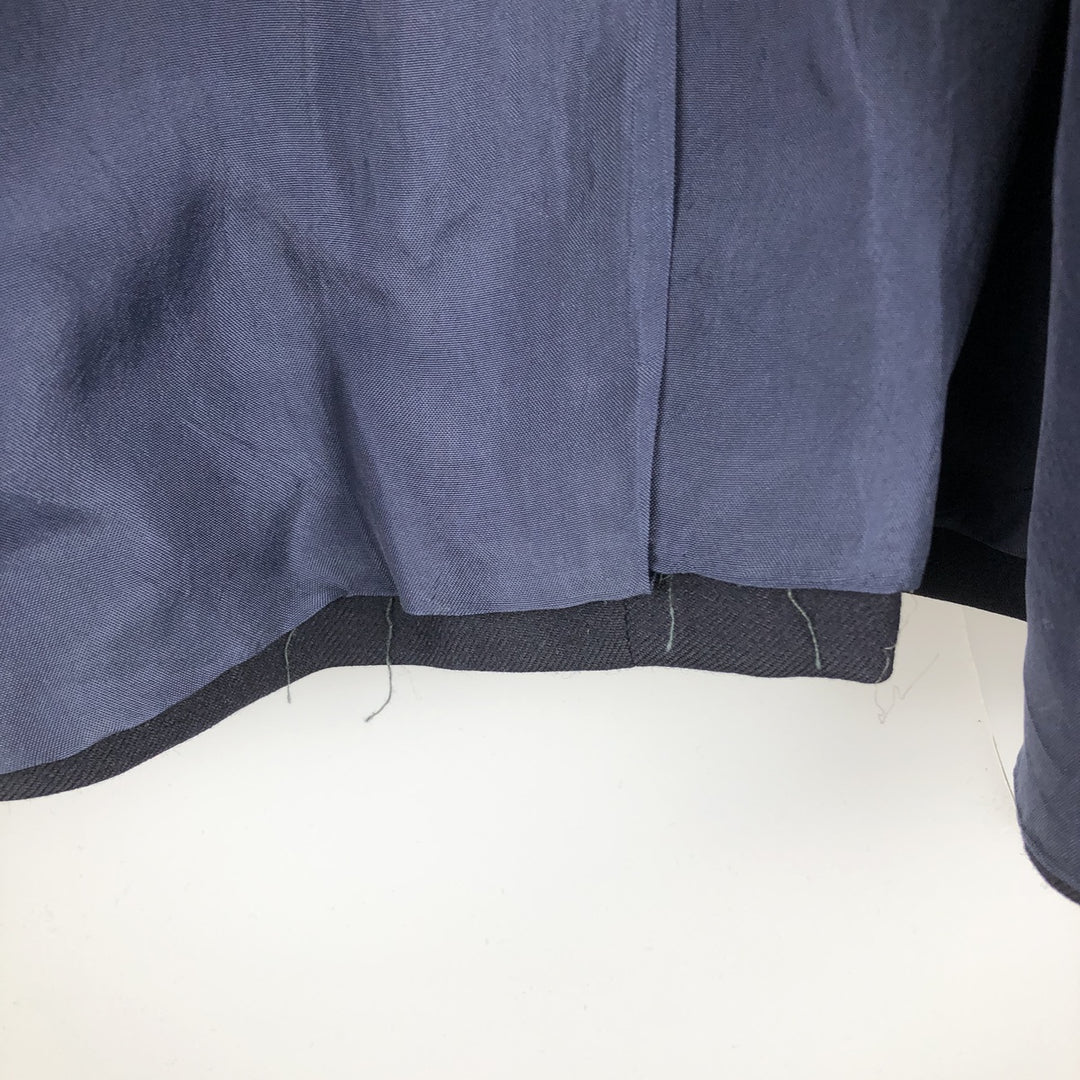 NINO CERRUTI double-breasted peak lapel wool tailored jacket, made in Italy, men's size M wool black type Vintage Second Hand