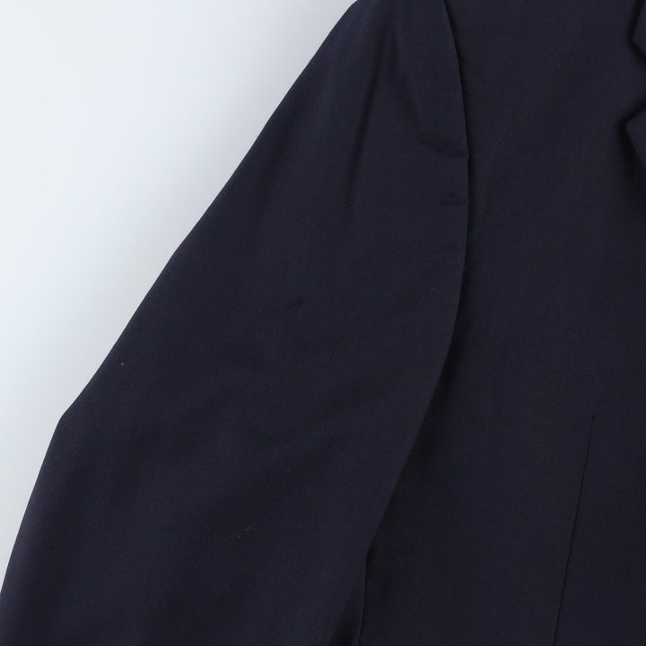 Ralph Lauren LAUREN Navy Blazer Tailored Jacket, Made in Canada, Men's Size M (approx.) wool navy blue type Vintage Second Hand