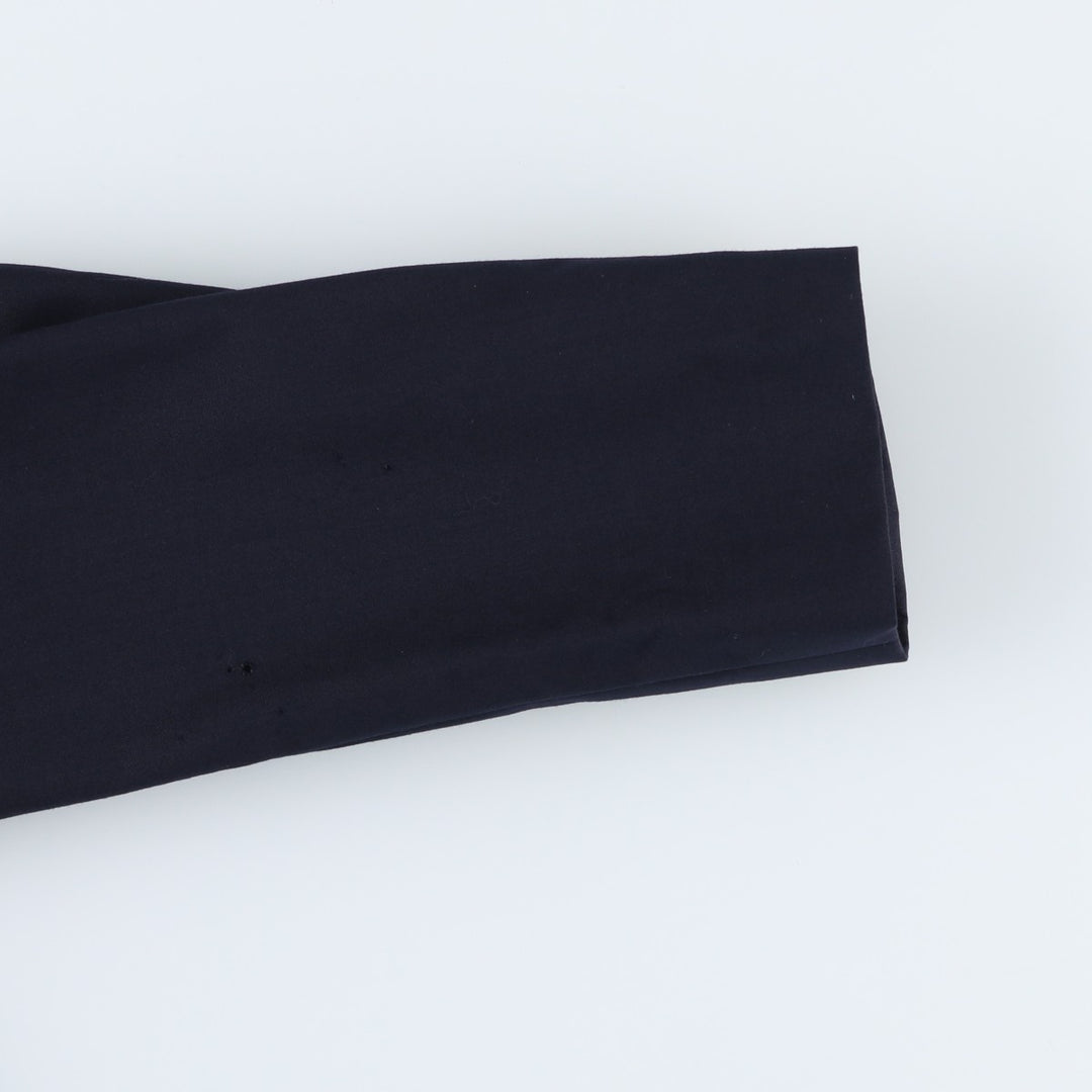 Ralph Lauren LAUREN Navy Blazer Tailored Jacket, Made in Canada, Men's Size M (approx.) wool navy blue type Vintage Second Hand
