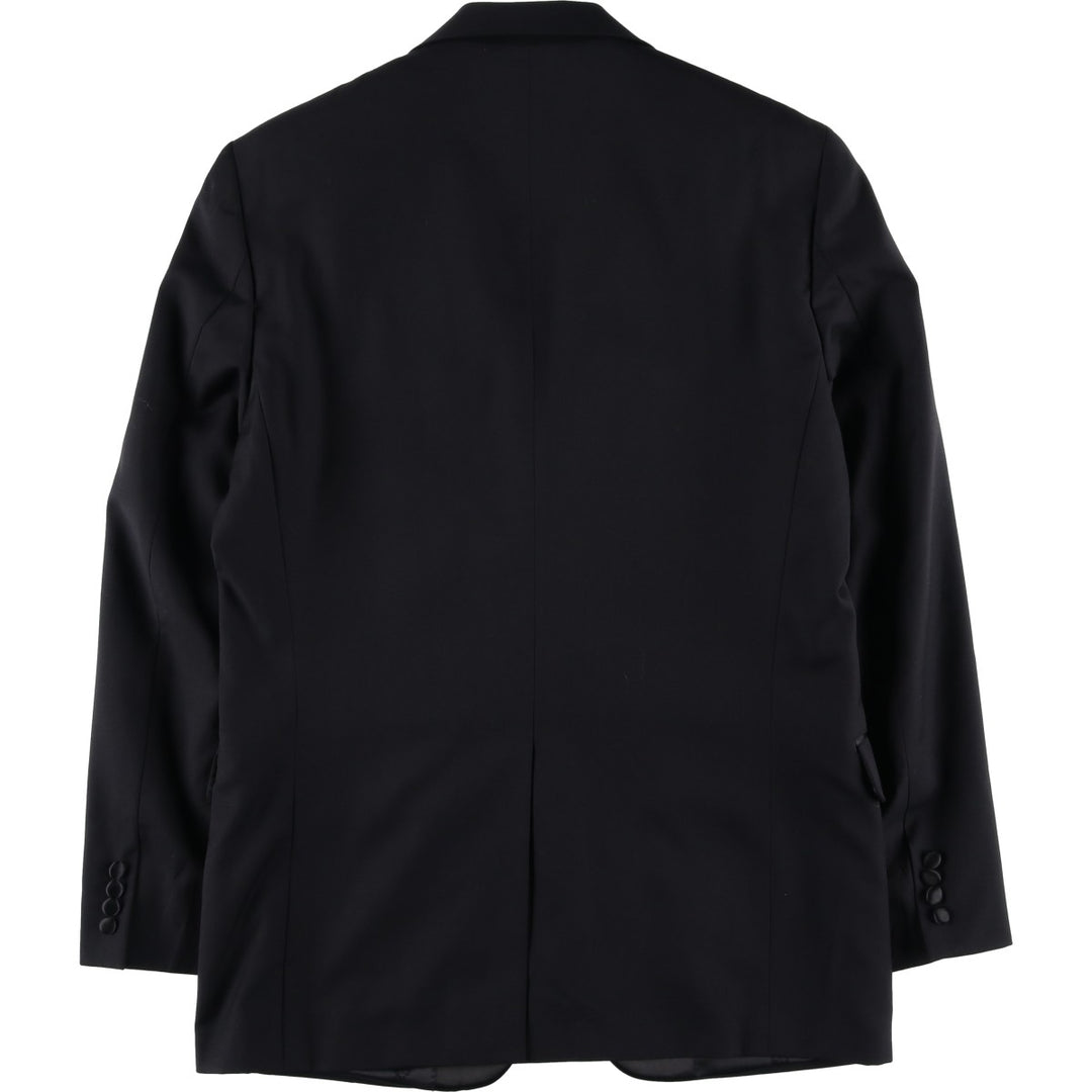 Ralph Lauren LAUREN Peak Lapel Wool Tailored Jacket, Men's Size M (approx.) wool black type Vintage Second Hand