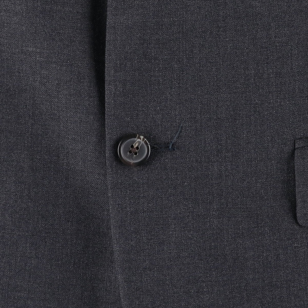 Ralph Lauren Lauren wool tailored jacket, made in Canada, size M. wool gray type Vintage Second Hand