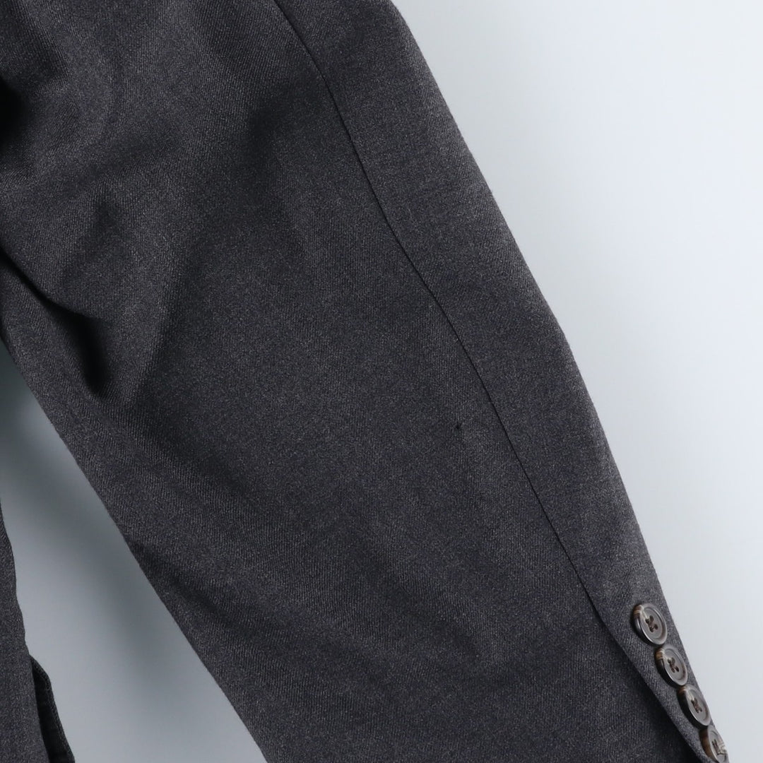 Ralph Lauren Lauren wool tailored jacket, made in Canada, size M. wool gray type Vintage Second Hand