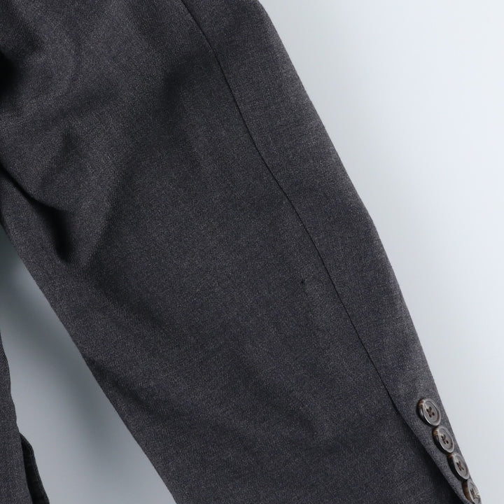Ralph Lauren Lauren wool tailored jacket, made in Canada, size M. wool gray type Vintage Second Hand