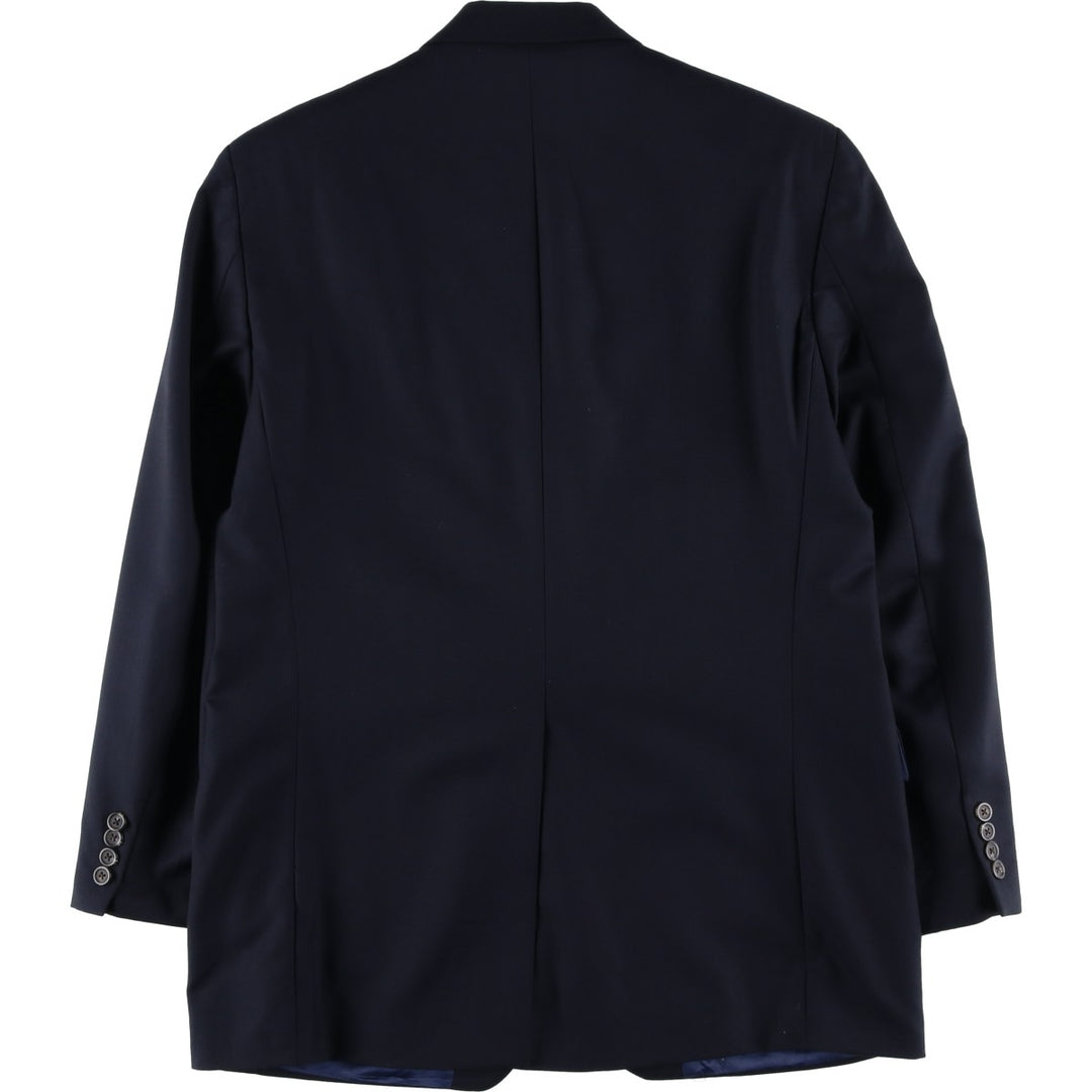 Ralph Lauren Lauren wool tailored jacket, made in Canada, size M. wool navy blue type Vintage Second Hand