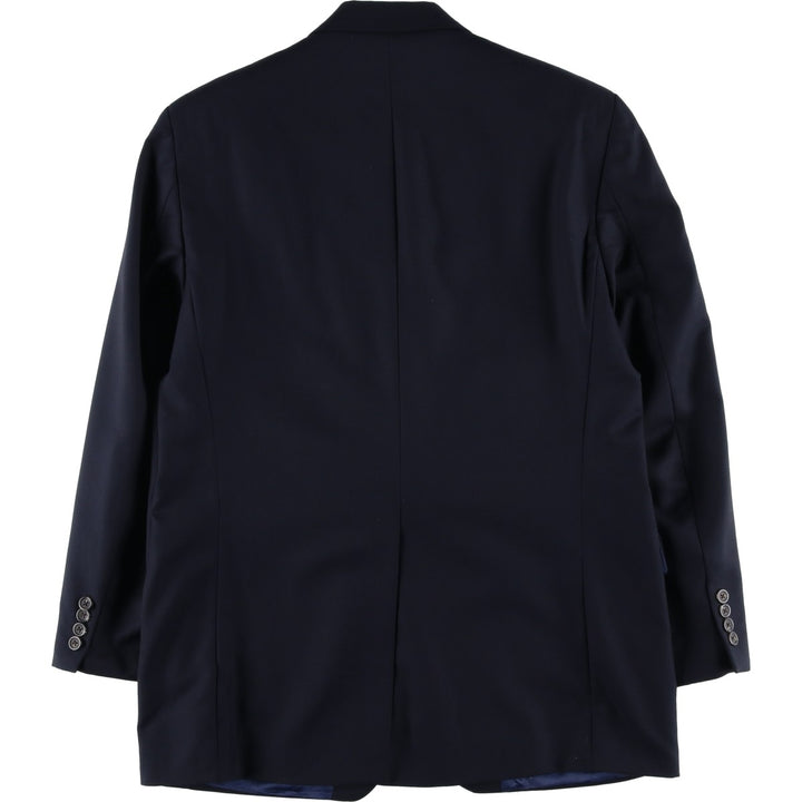 Ralph Lauren Lauren wool tailored jacket, made in Canada, size M. wool navy blue type Vintage Second Hand