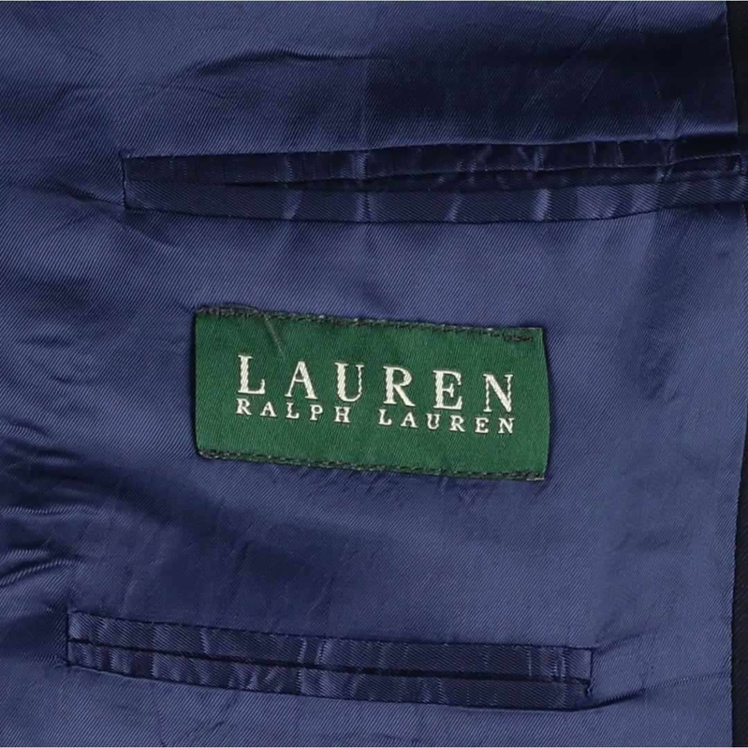 Ralph Lauren Lauren wool tailored jacket, made in Canada, size M. wool navy blue type Vintage Second Hand