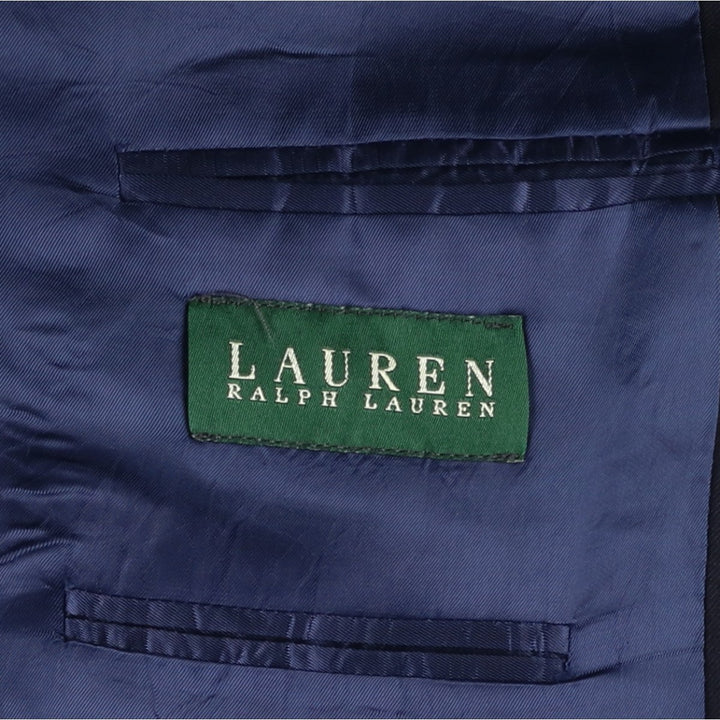 Ralph Lauren Lauren wool tailored jacket, made in Canada, size M. wool navy blue type Vintage Second Hand