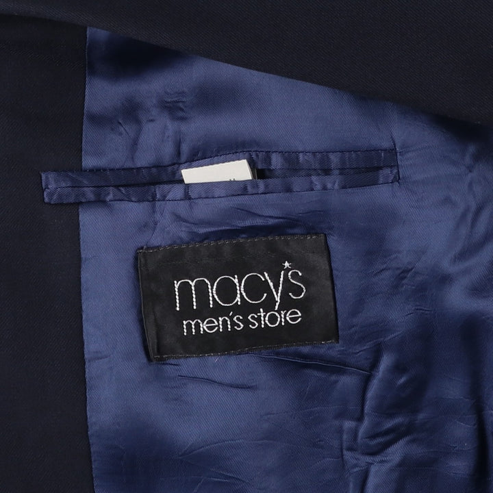 Ralph Lauren Lauren wool tailored jacket, made in Canada, size M. wool navy blue type Vintage Second Hand