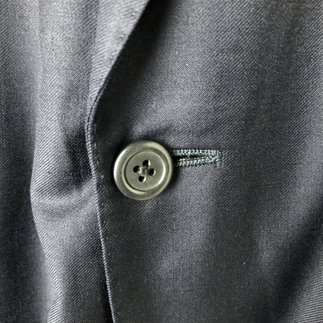 Ralph Lauren POLO by Ralph Lauren wool tailored jacket, made in Italy, men's size M equivalent. wool navy blue type Vintage Second Hand