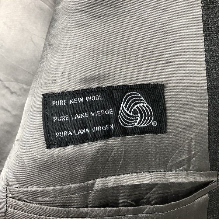 Ralph Lauren wool tailored jacket, made in Canada, men's size L equivalent. wool gray type Vintage Second Hand