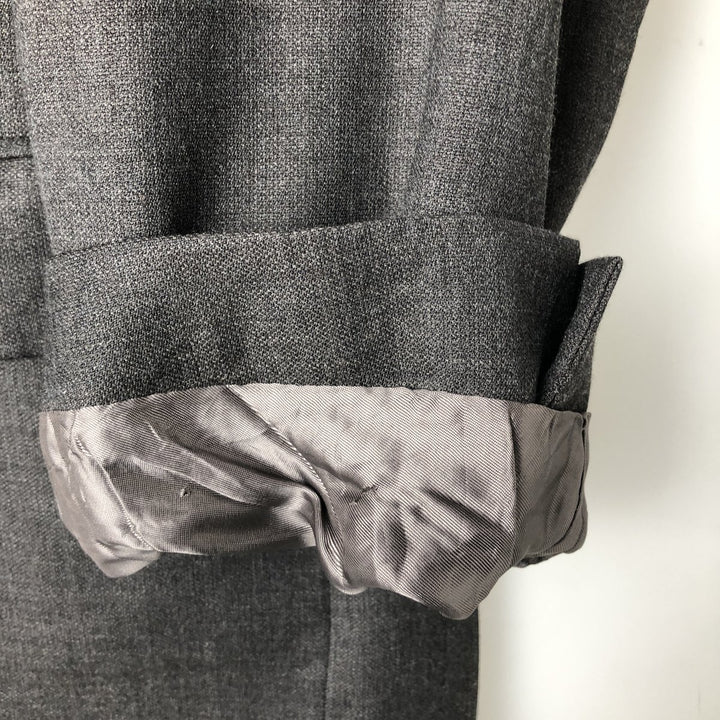 Ralph Lauren wool tailored jacket, made in Canada, men's size L equivalent. wool gray type Vintage Second Hand