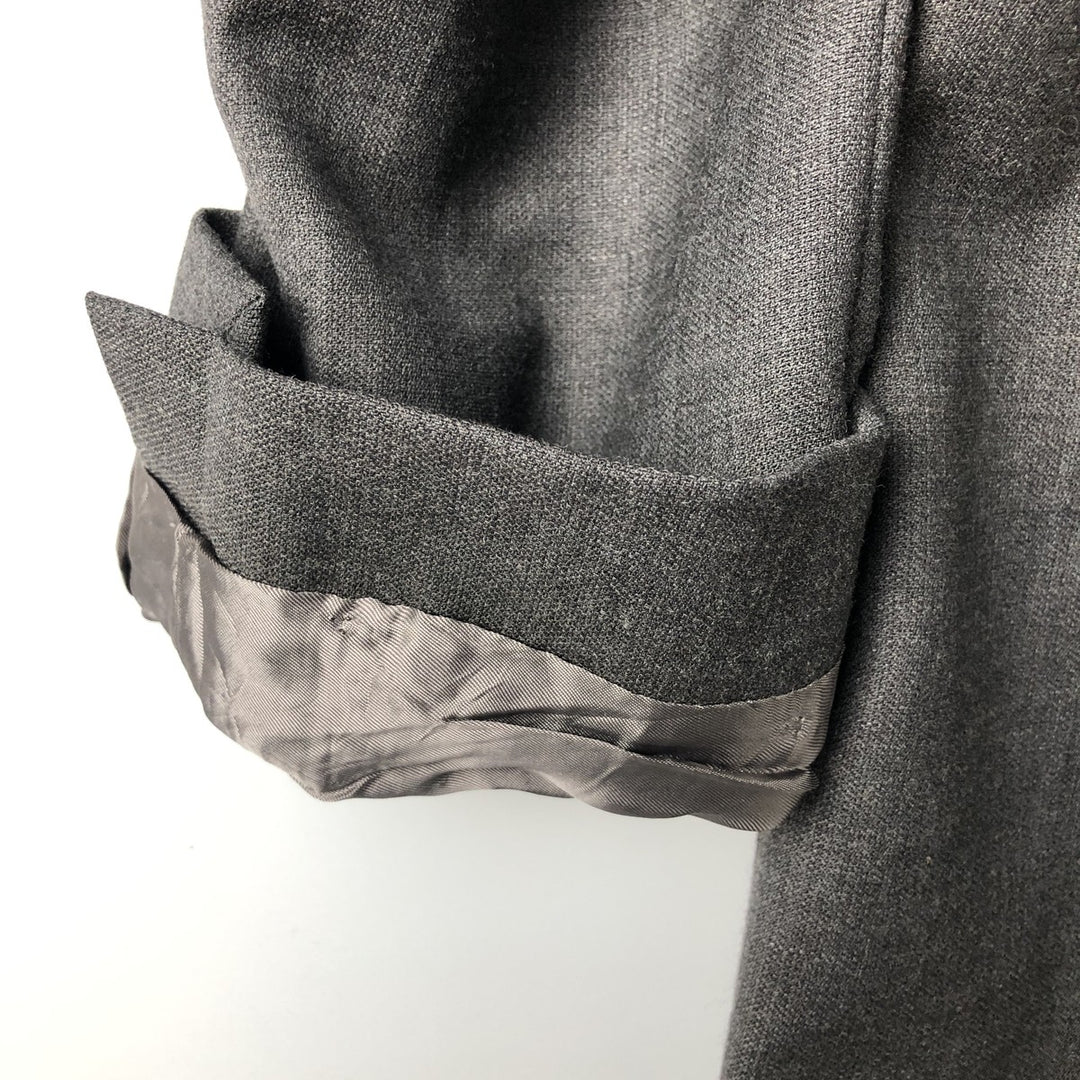 Ralph Lauren wool tailored jacket, made in Canada, men's size L equivalent. wool gray type Vintage Second Hand