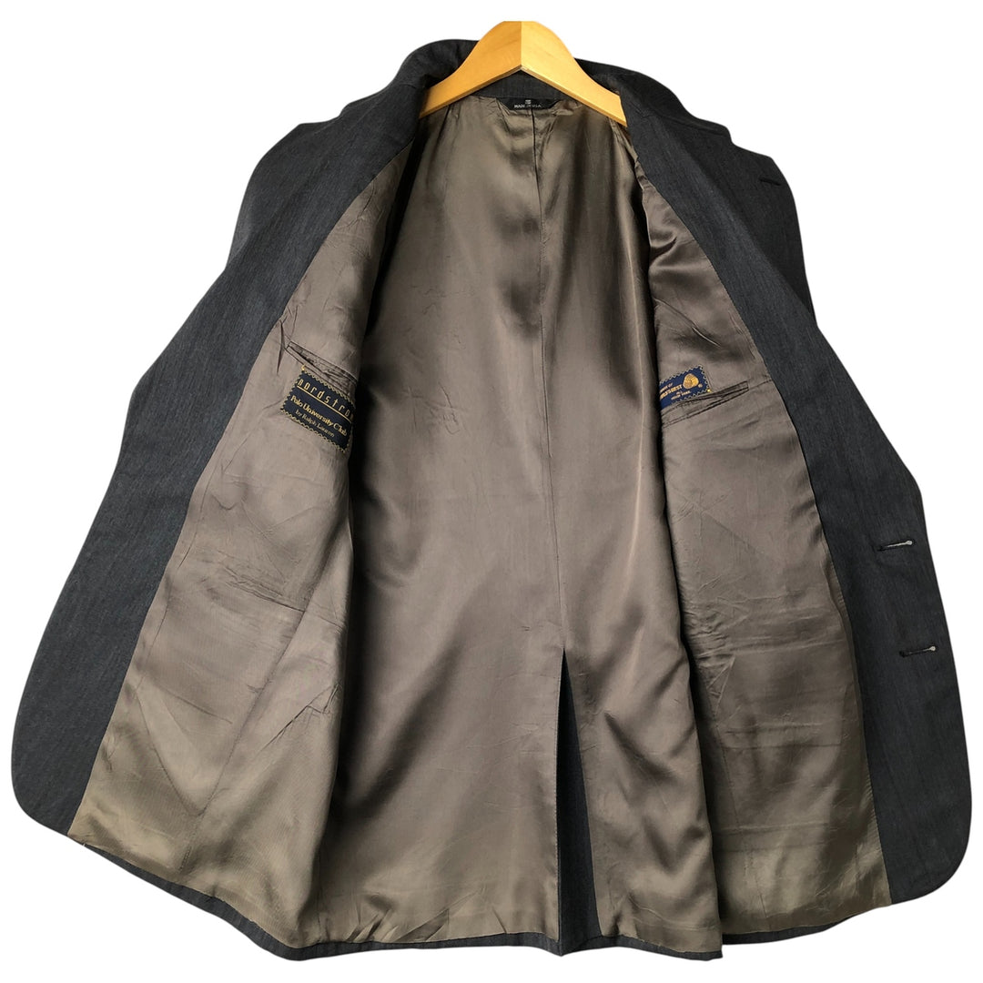 Ralph Lauren Polo University Club wool tailored jacket, made in the USA, size M. wool gray type Vintage Second Hand