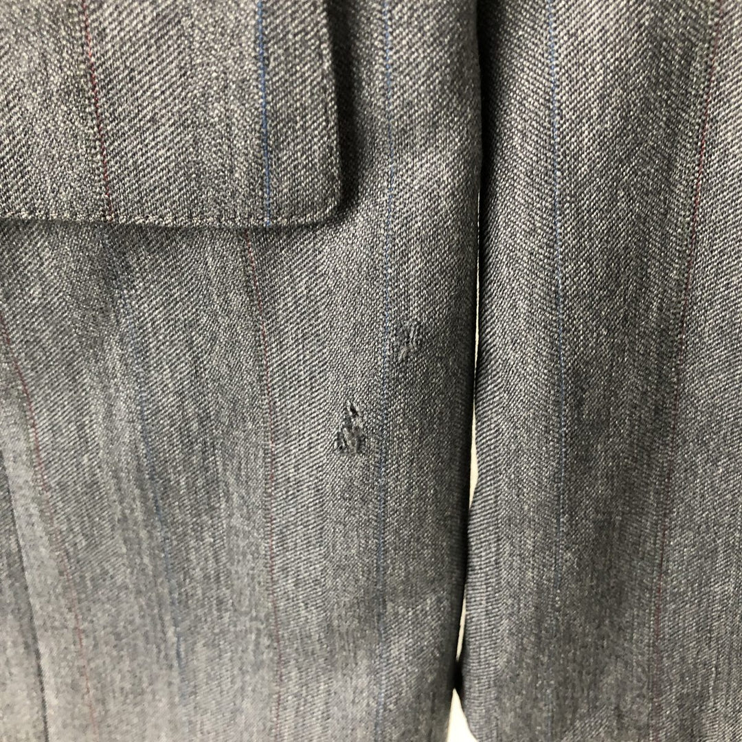 Ralph Lauren Polo University Club wool tailored jacket, made in the USA, size M. wool gray type Vintage Second Hand