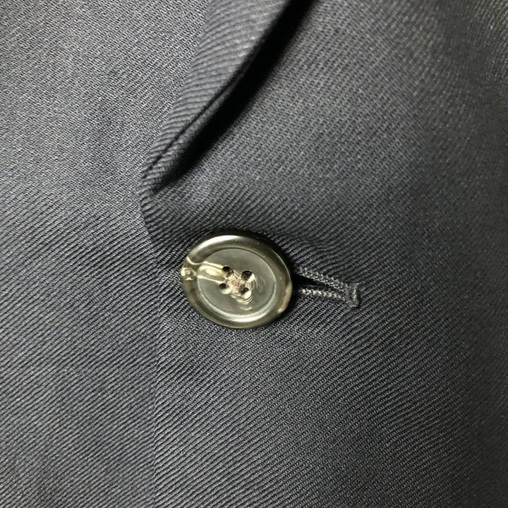 Ralph Lauren wool tailored jacket, men's size L (approx.) unclear navy blue type Vintage Second Hand
