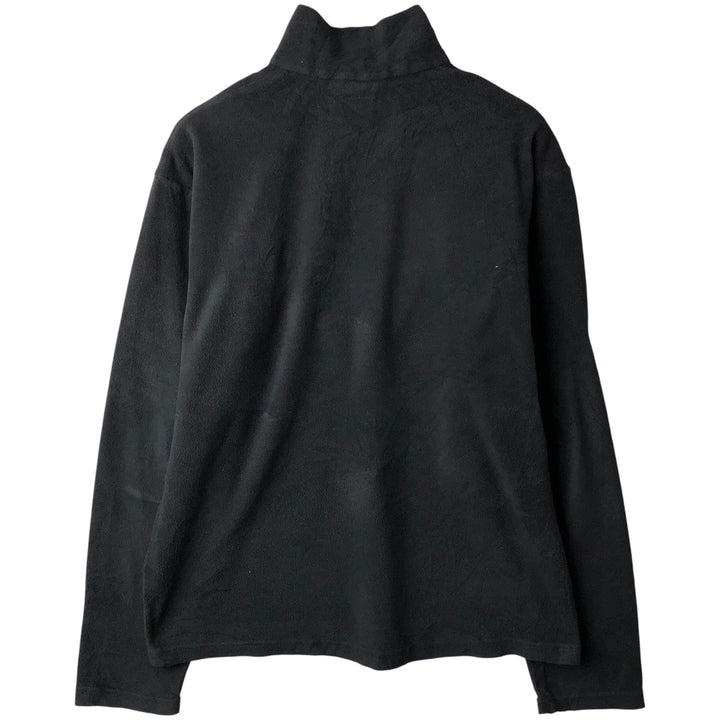 Patagonia Synchilla Half-Zip Fleece Pullover, Men's Size Medium polyester black type Vintage Second Hand