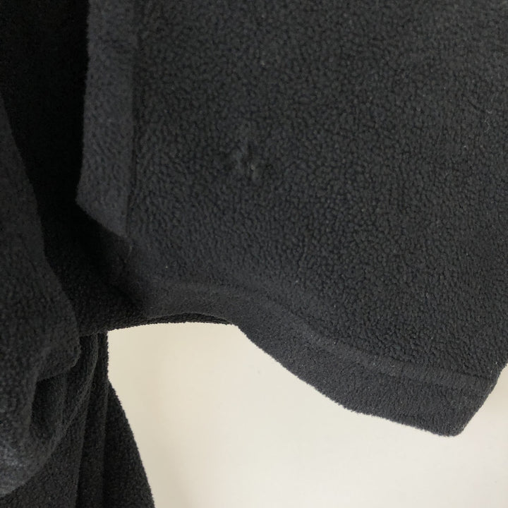 Patagonia Synchilla Half-Zip Fleece Pullover, Men's Size Medium polyester black type Vintage Second Hand