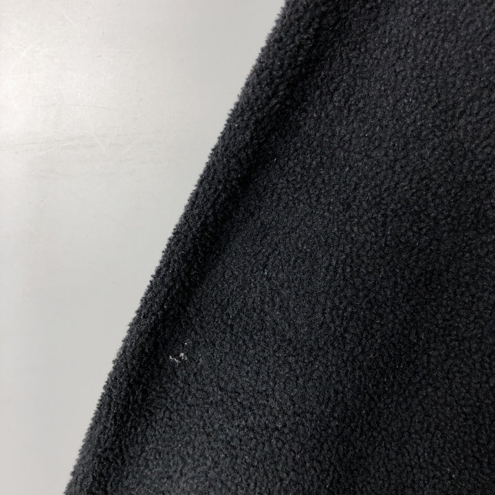 Patagonia Synchilla Half-Zip Fleece Pullover, Men's Size Medium polyester black type Vintage Second Hand