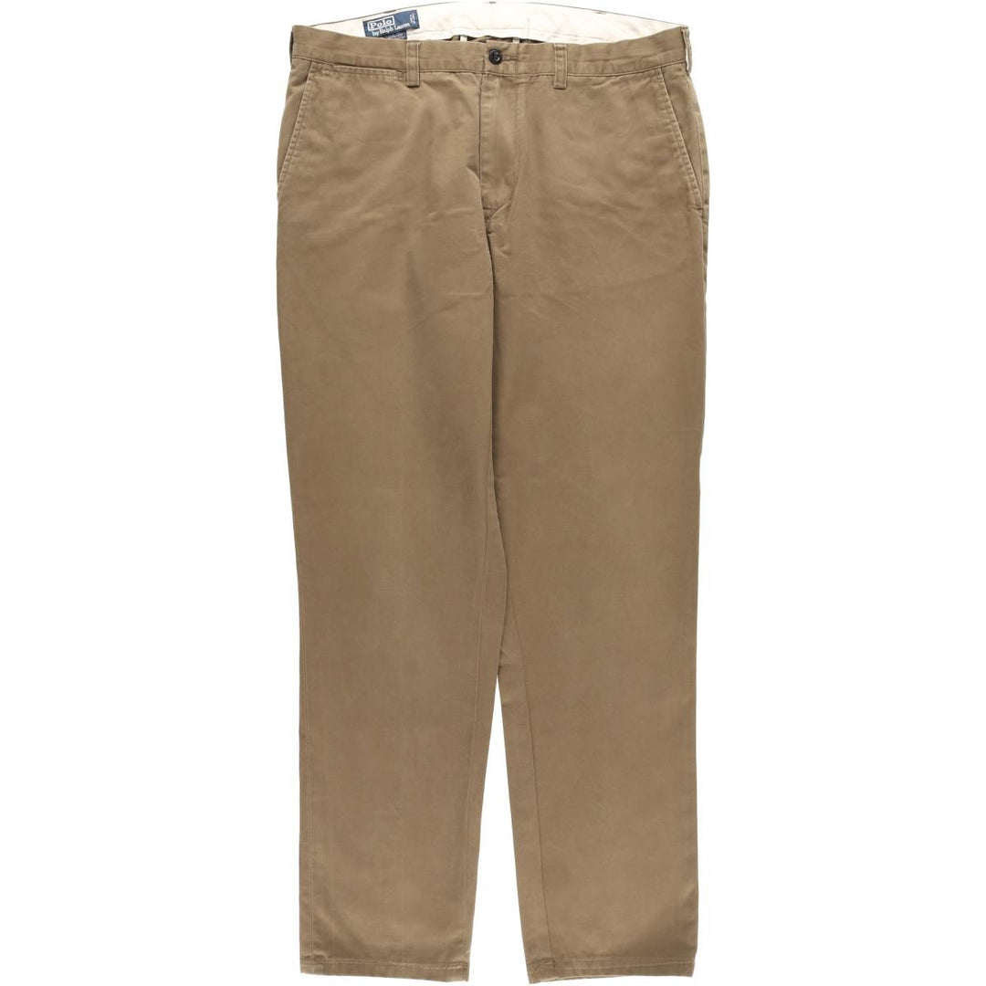 Ralph Lauren POLO by Ralph Lauren SMITH PANT Chino pants for men, equivalent to w36 cotton brown type Vintage Second Hand
