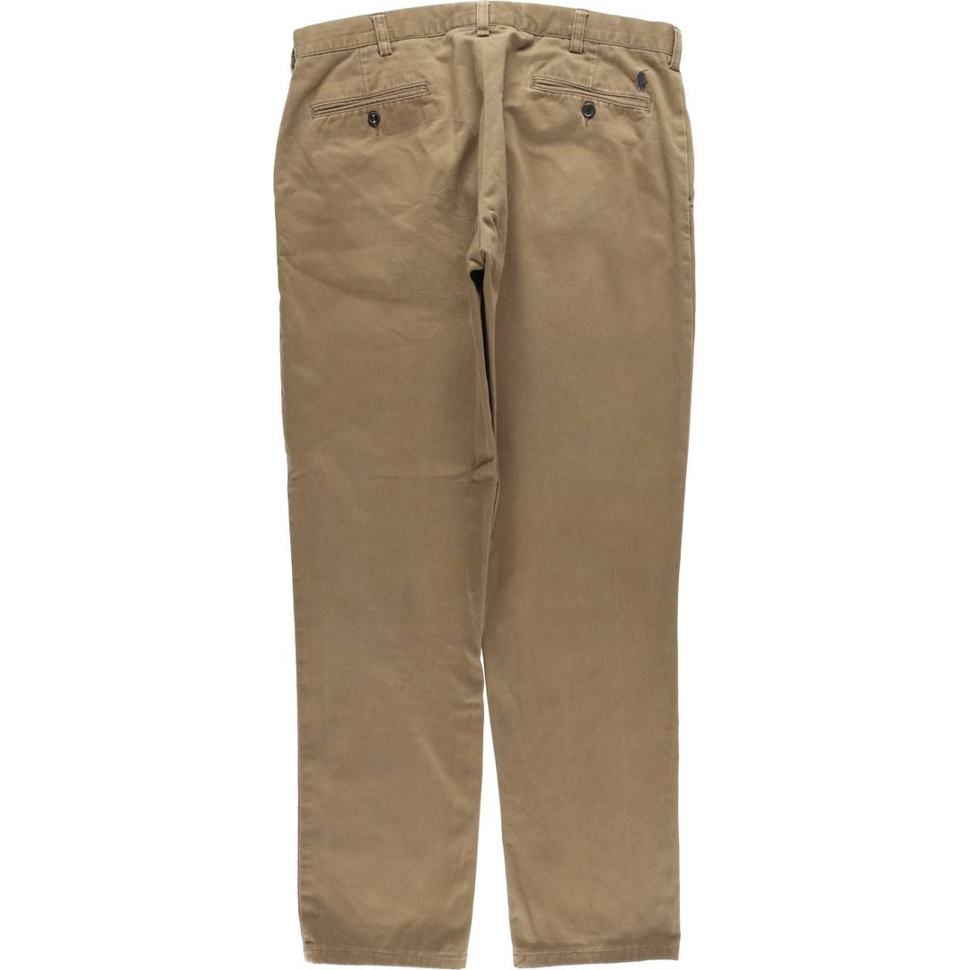 Ralph Lauren POLO by Ralph Lauren SMITH PANT Chino pants for men, equivalent to w36 cotton brown type Vintage Second Hand