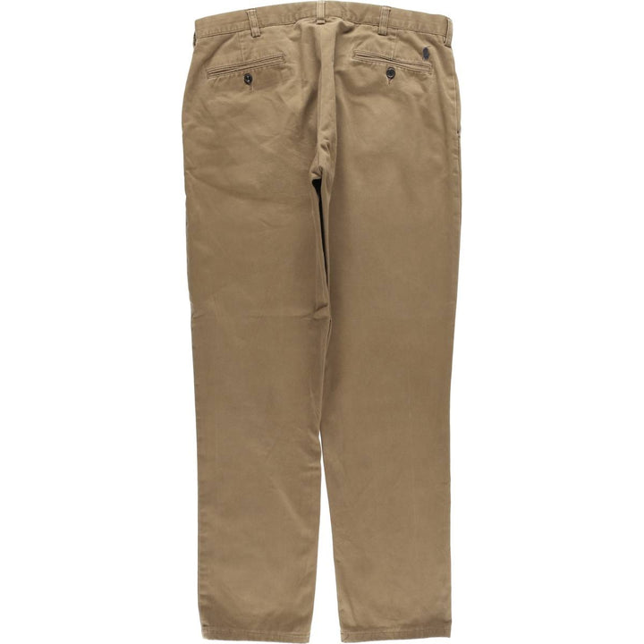 Ralph Lauren POLO by Ralph Lauren SMITH PANT Chino pants for men, equivalent to w36 cotton brown type Vintage Second Hand
