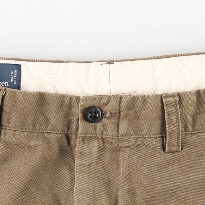 Ralph Lauren POLO by Ralph Lauren SMITH PANT Chino pants for men, equivalent to w36 cotton brown type Vintage Second Hand