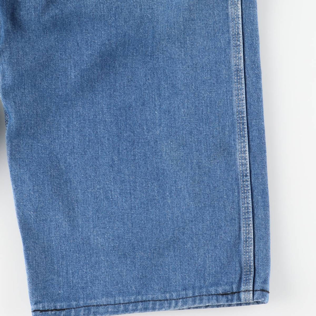 Dickies Men's Oversized Denim Overalls (Size W44) cotton blue type Vintage Second Hand
