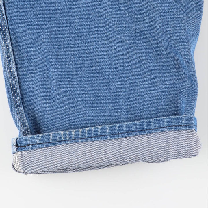 Dickies Men's Oversized Denim Overalls (Size W44) cotton blue type Vintage Second Hand