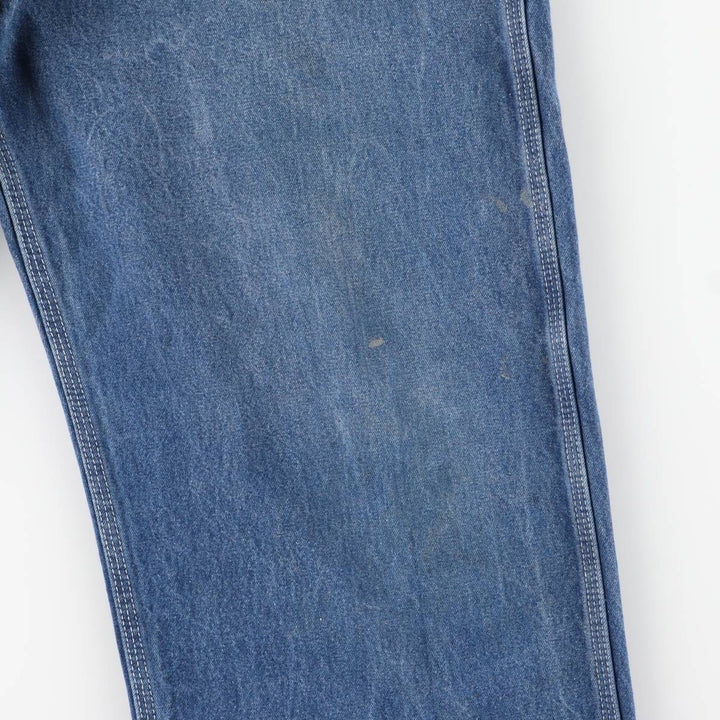 Dickies Men's Oversized Denim Overalls (equivalent to W40) cotton blue type Vintage Second Hand