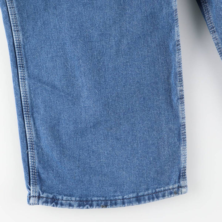 Dickies Men's Oversized Denim Overalls (Size W41) cotton blue type Vintage Second Hand