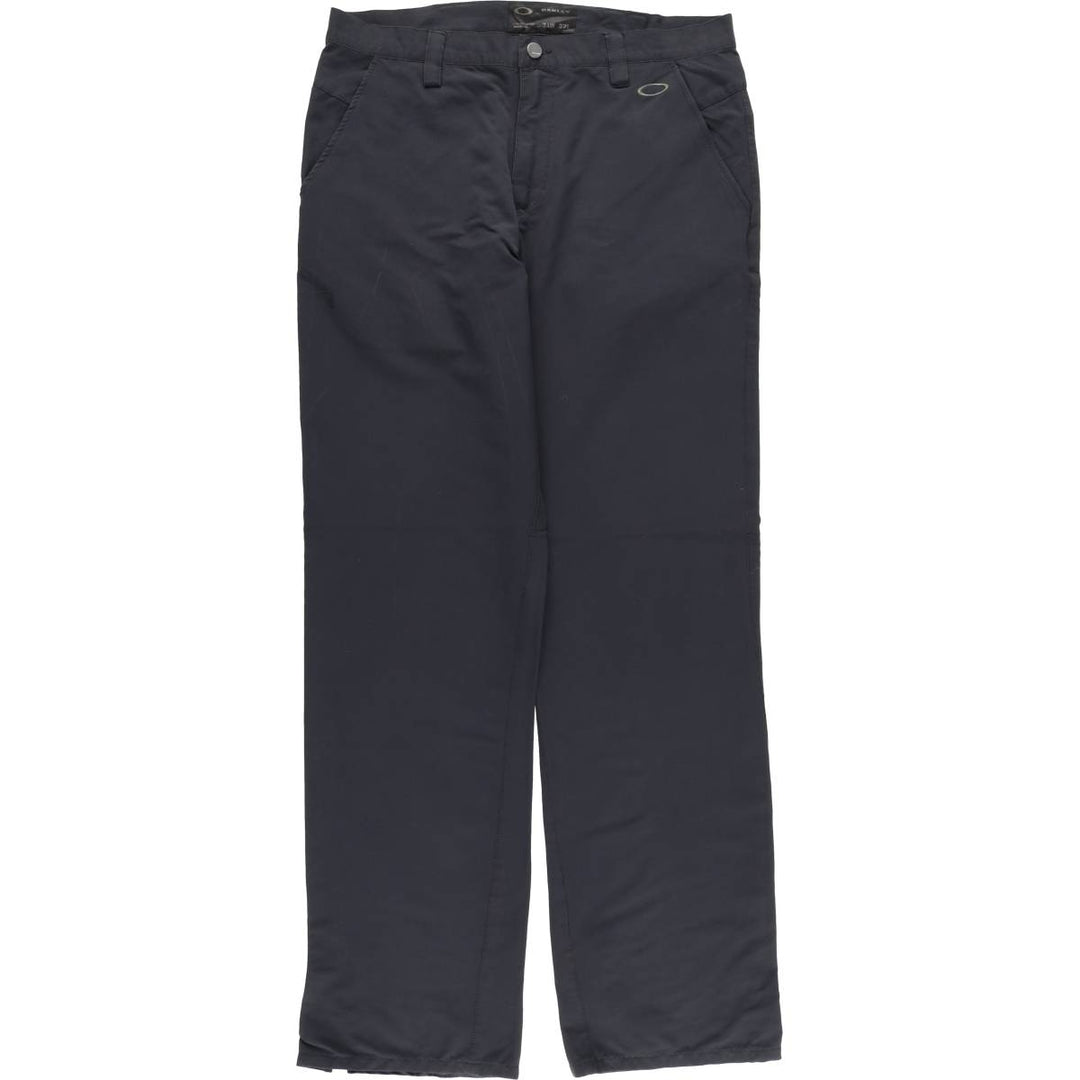 Oakley Nylon Pants, Shaka Shaka Pants, Men's Size L Nylon navy blue type Vintage Second Hand