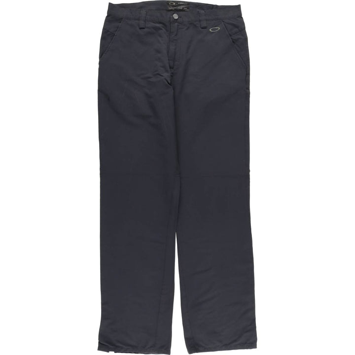 Oakley Nylon Pants, Shaka Shaka Pants, Men's Size L Nylon navy blue type Vintage Second Hand