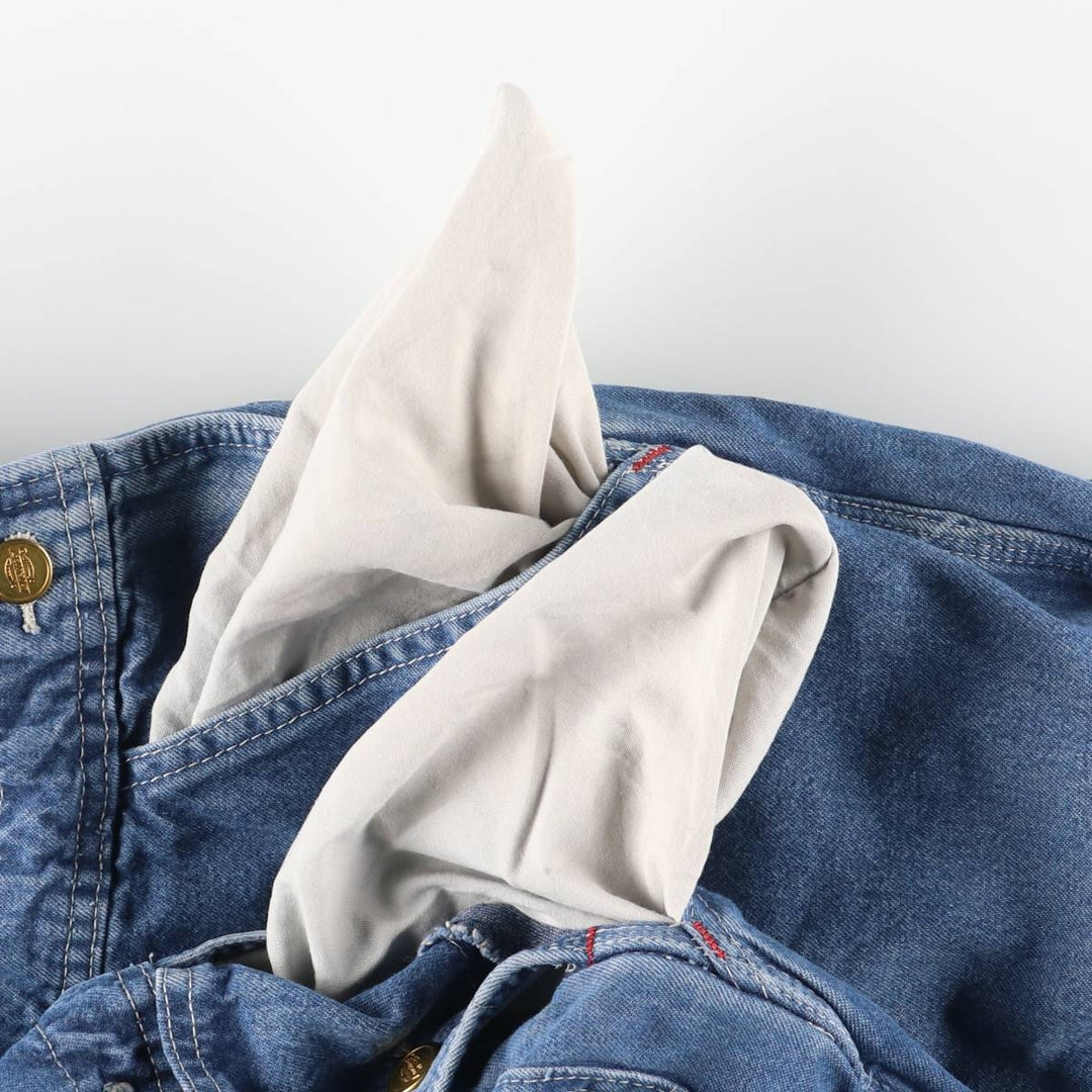 Dickies Men's Denim Overalls, Size W33 cotton blue type Vintage Second Hand
