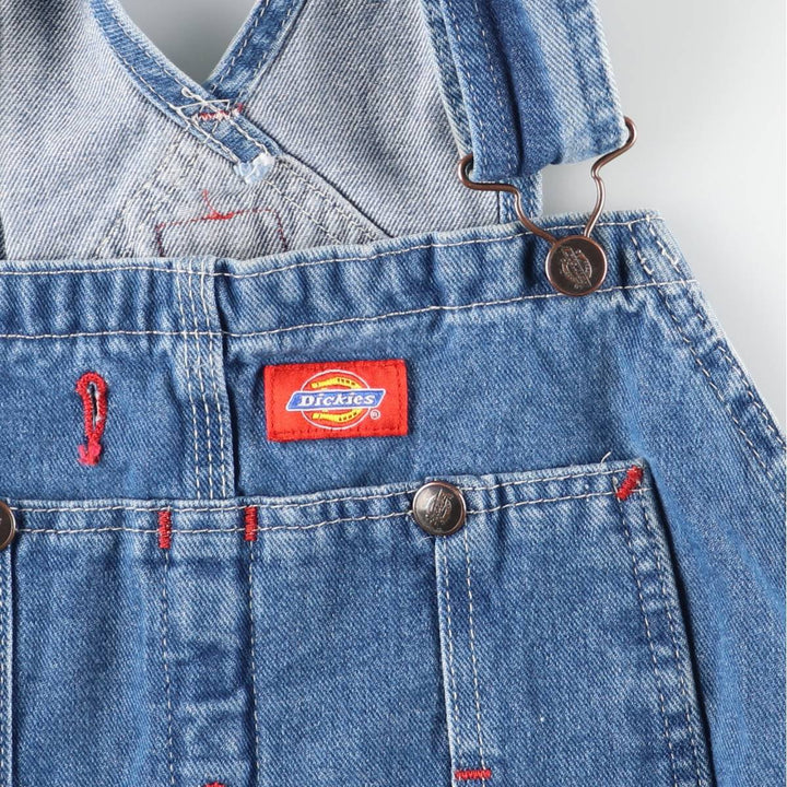Dickies denim overalls for men, equivalent to W39 cotton blue type Vintage Second Hand