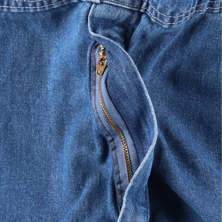 Dickies denim overalls for men, equivalent to W39 cotton blue type Vintage Second Hand