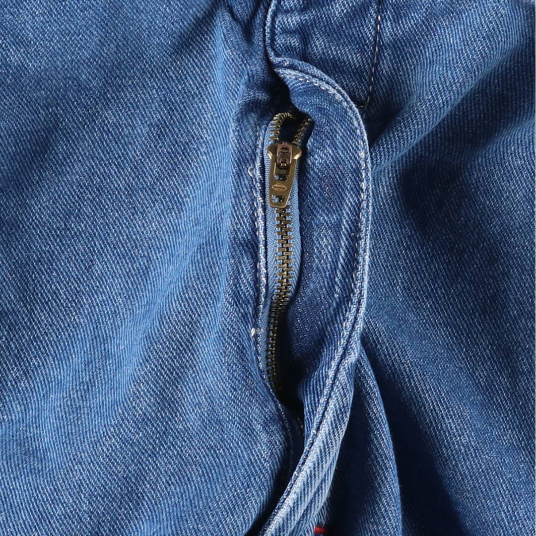 Dickies denim overalls for men, equivalent to W38 cotton blue type Vintage Second Hand