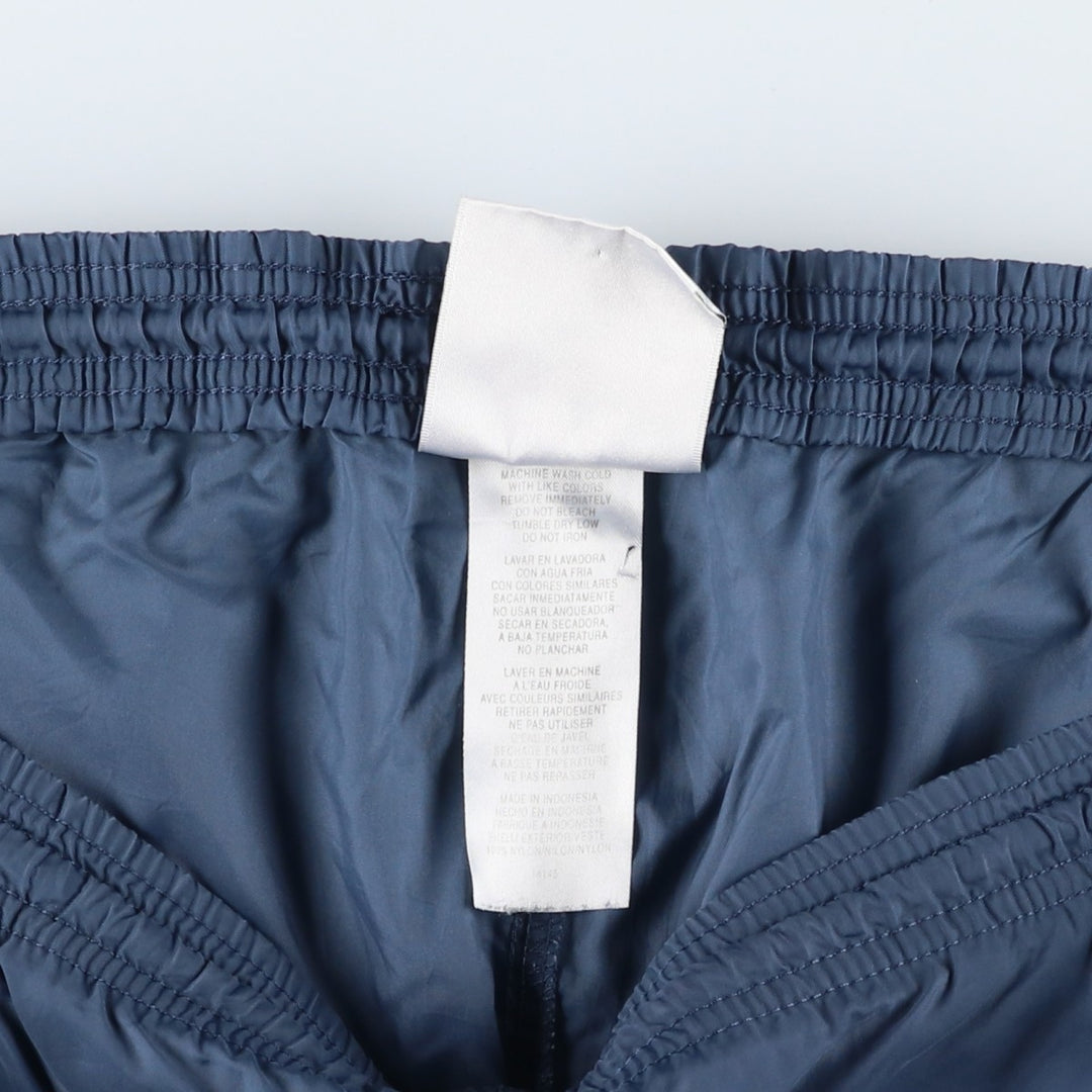 90s~00'S Adidas nylon pants, rustling pants, men's size L Nylon gray type Vintage Second Hand
