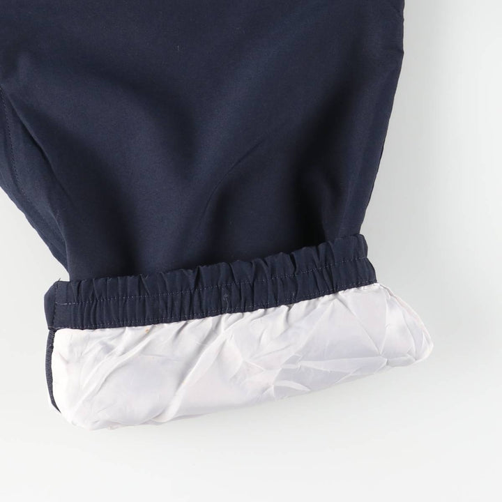00'S Adidas warm-up pants, nylon pants, rustling pants, men's size L polyester navy blue type Vintage Second Hand
